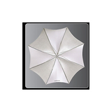 Westcott 43 Soft Silver Collapsible Umbrella