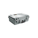Pelican 1500 Case with Foam (Silver)