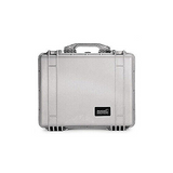 Pelican 1550 Case with Foam (Silver)