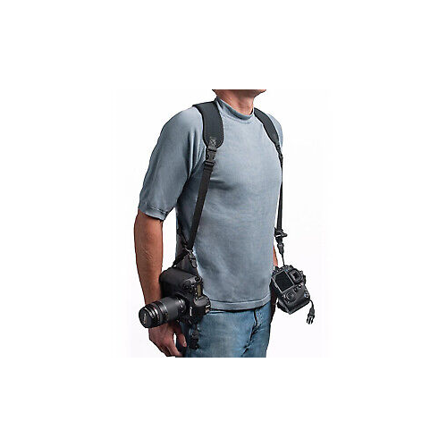 Op/Tech USA Double Sling Camera Strap - Black