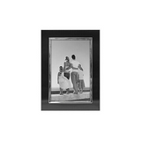 Malden 4X6 Two Tone Black Metal Frame