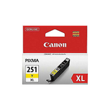 Canon CLI-251Y XL High-Capacity Yellow Ink Tank