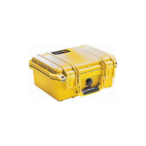 Pelican 1400NF Case without Foam (Yellow)