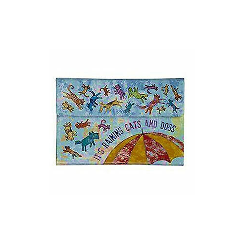 C.R. Gibson Sticky Note Set - It's Raining Cats and Dogs