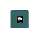 Pioneer 200 Pocket Photo Album - Majestic Teal Natural Colors Fabric