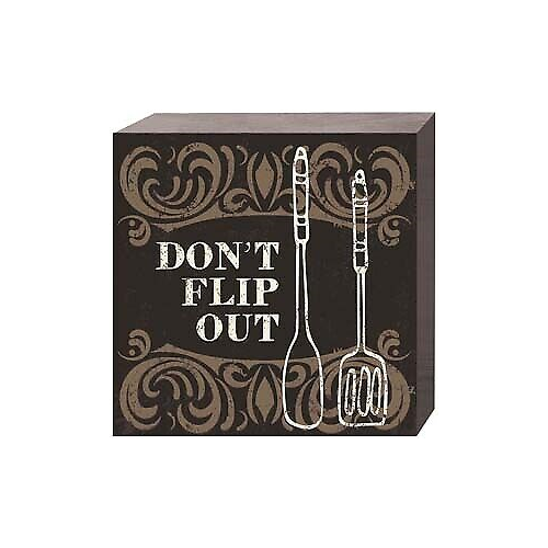 Prinz Don't Flip Out Plaque
