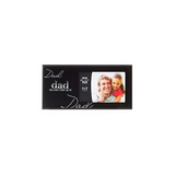 Prinz 4x6 Dad - The Man I Look Up To -Black Wood Frame