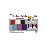 Pioneer Photo Albums Instant-Print Photo Album with Leatherette Covers - 40 Pockets (Assorted Colors)