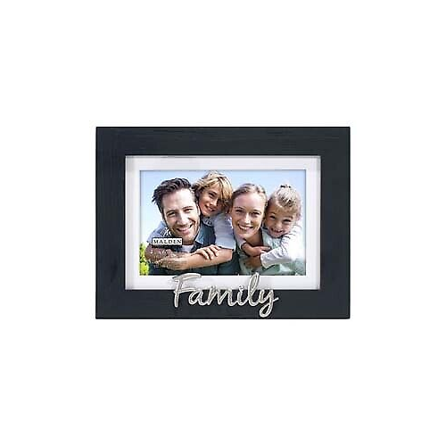 Malden 4x6 Scripts Black Distressed- Family