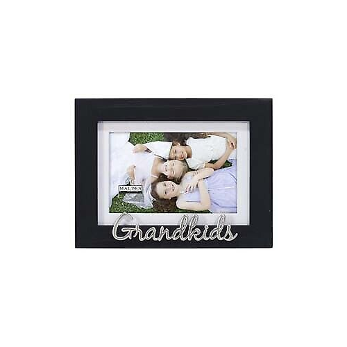 Malden 4x6 Scripts Black Distressed- Grandkids