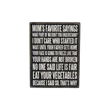 Primitives Mom's Saying List Box Sign