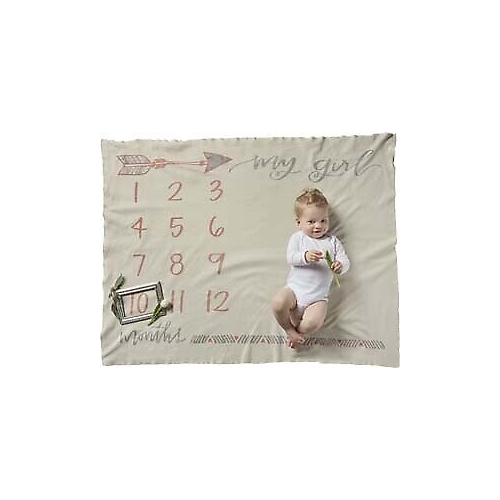 Primitives by Kathy Baby Milestone Blanket - My Girl