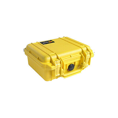 Pelican 1200 Case with Foam (Yellow)