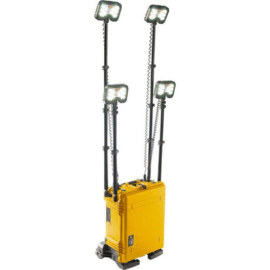 Pelican 9470M Remote Area Lighting System w/Mobility Case (Yellow)