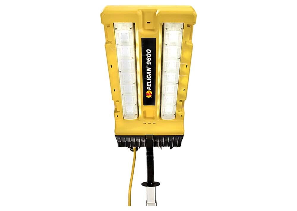 Pelican 9600 Modular LED Light with Bracket - Yellow