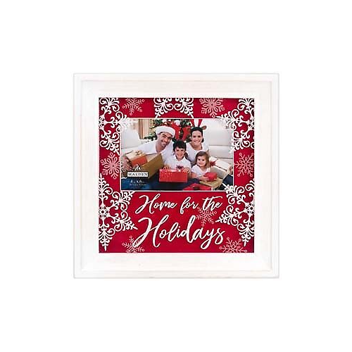 Malden 4x6 Home for the Holidays Frame