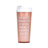 About Face Designs Shopping Online Travel Mug