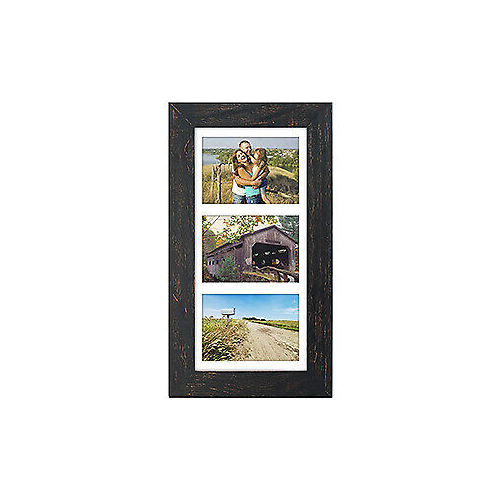 Malden 3 Opening 5x7 Rough Black Manhattan Frame