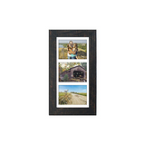 Malden 3 Opening 5x7 Rough Black Manhattan Frame