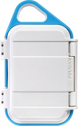 Pelican G10 Personal Utility Go Case – White/Aqua