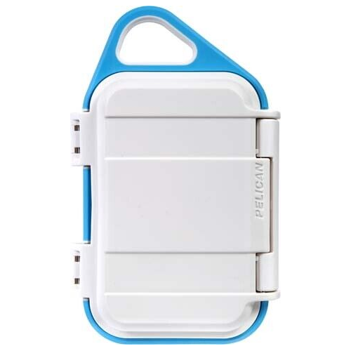 Pelican Go Case G10 - White/Aqua