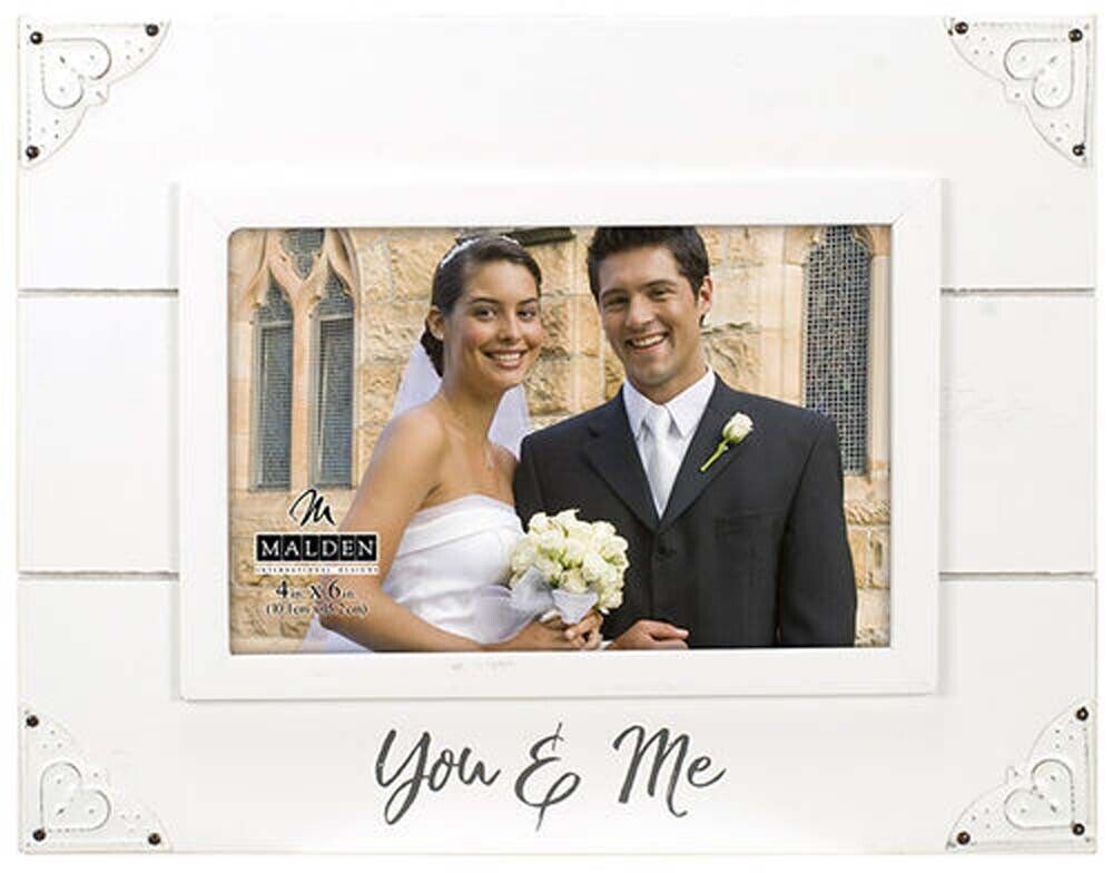 Malden 4x6 You and Me with Metal Corner Frame