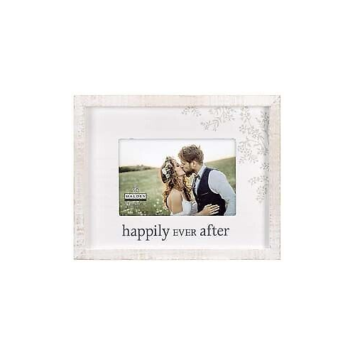 Malden Happily Ever After Rustic Border 4x6 Frame