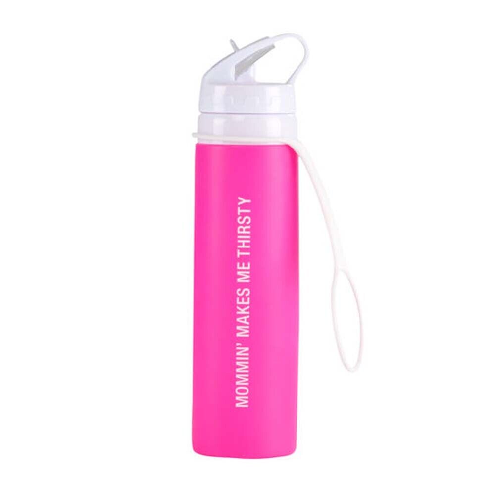 About Face Designs Mommin? Silicone Water Bottle