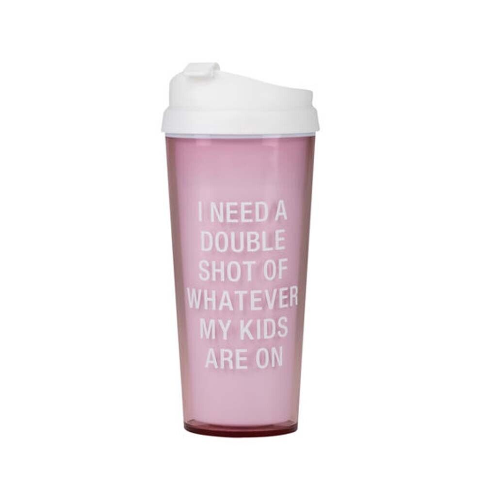 About Face Designs Double Shot Travel Mug