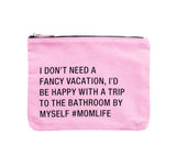 About Face Designs Vacation Cosmetic Bag