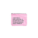 About Face Designs Vacation Cosmetic Bag