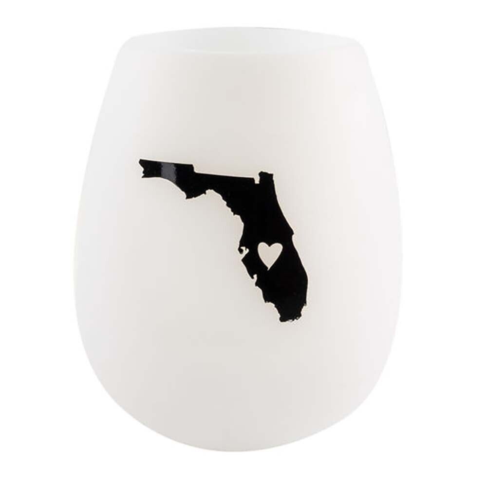 About Face Designs Florida Silicone Wine Glass