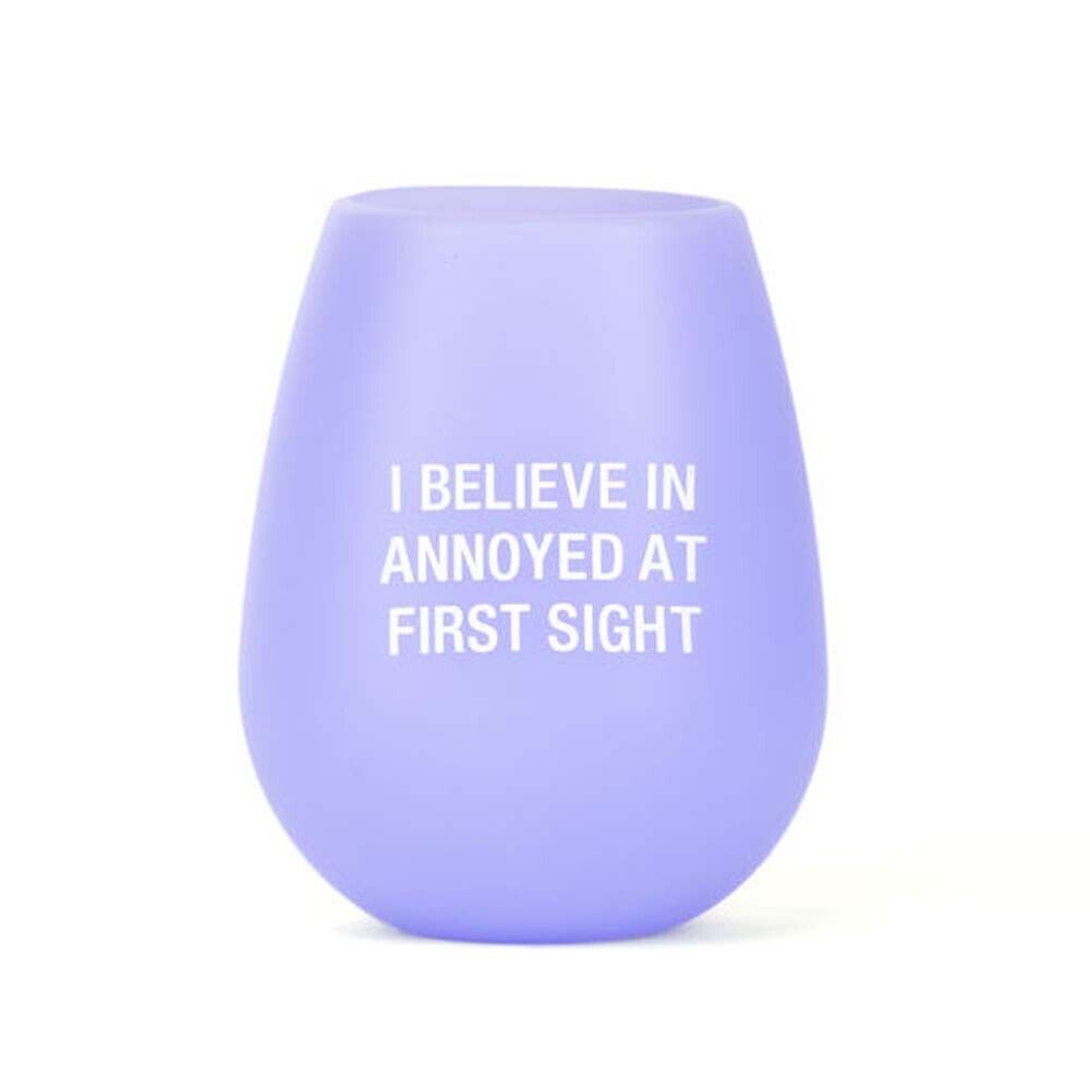 About Face Designs Annoyed Silicone Wine Glass