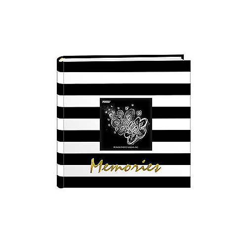 Pioneer 200 Pocket Photo Album -Memories Stripe