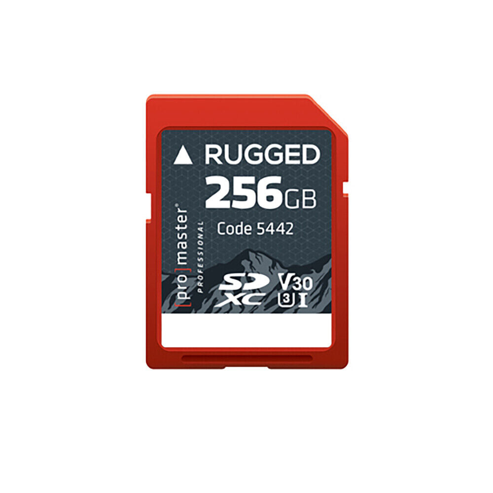 Promaster SDXC 256GB Rugged UHS-I