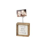 Primitives Inset Photo Block - I'm So Glad We're A Thing