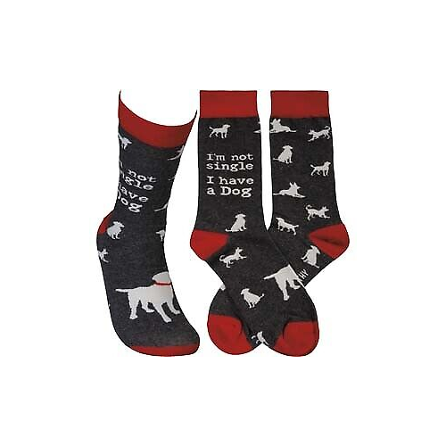 Primitives Socks - I'm Not Single I Have A Dog