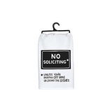 Primitives Dish Towel - No Soliciting