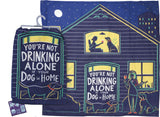 Primitives Dish Towel - Not Drinking Alone If Dog Is Home