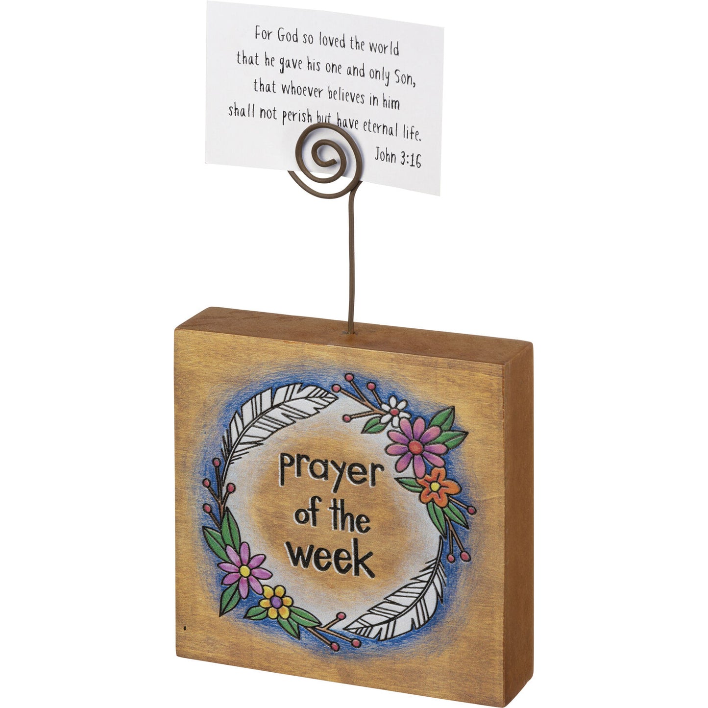 Primitives Photo Block - Prayer Of The Week