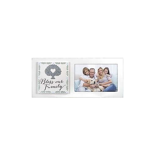 Malden 4x6 Blessed Our Family Galvanized Frame