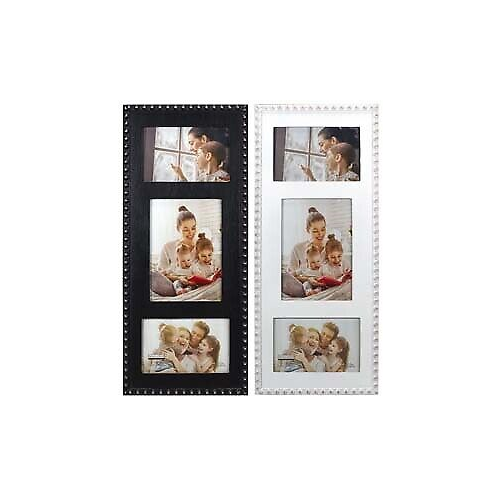 Malden 3 opening Asst Beads Black/White 2 Frame Set