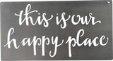 Primitives Metal Wall Art - Happy Place