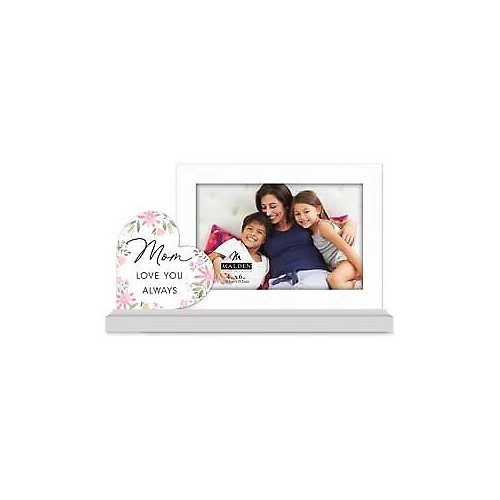 Malden 4x6 Mom Loves Me Always Platform Frame