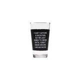 About Face Designs Vacation Pint Glass