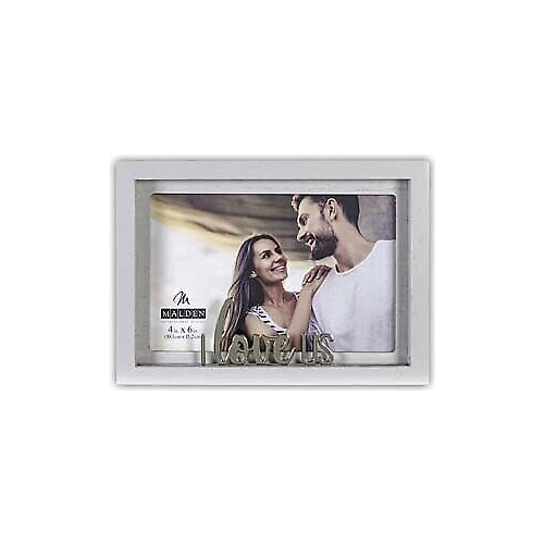 Malden 4x6 I Love Us Frame