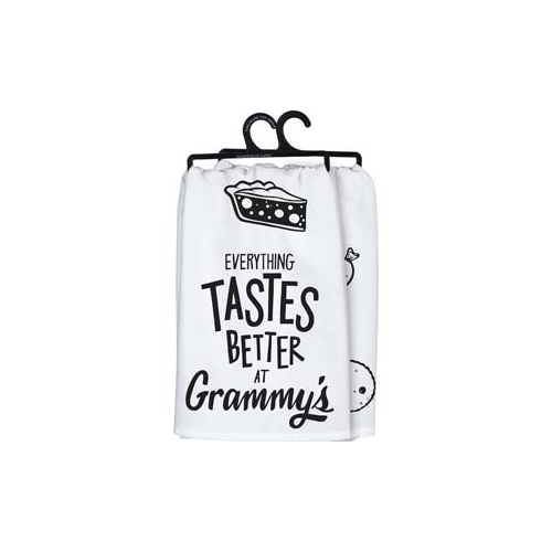Primitives Dish Towel - Everything Tastes Better At Grammy's