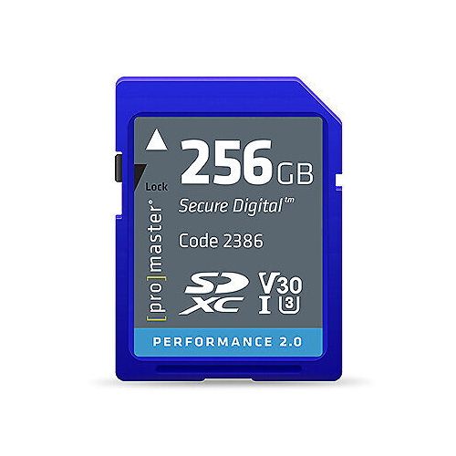 Promaster 256GB SDXC  Memory Card (Performance 2.0)