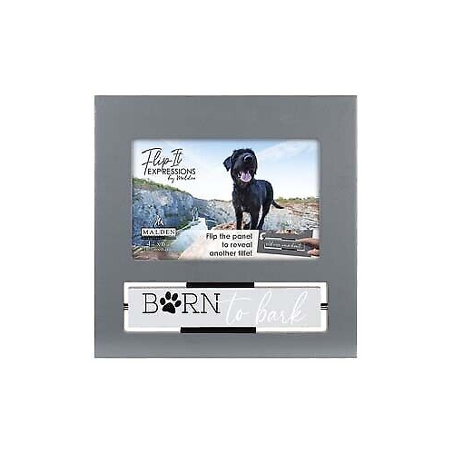 Malden 4x6 Born to Bark Flip It