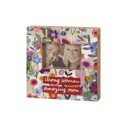 Primitives Box Frame - Strong Woman Amazing Mom